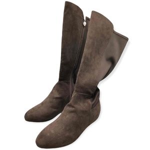 Stuart Weitzman Tall Suede Boots, Size 6
